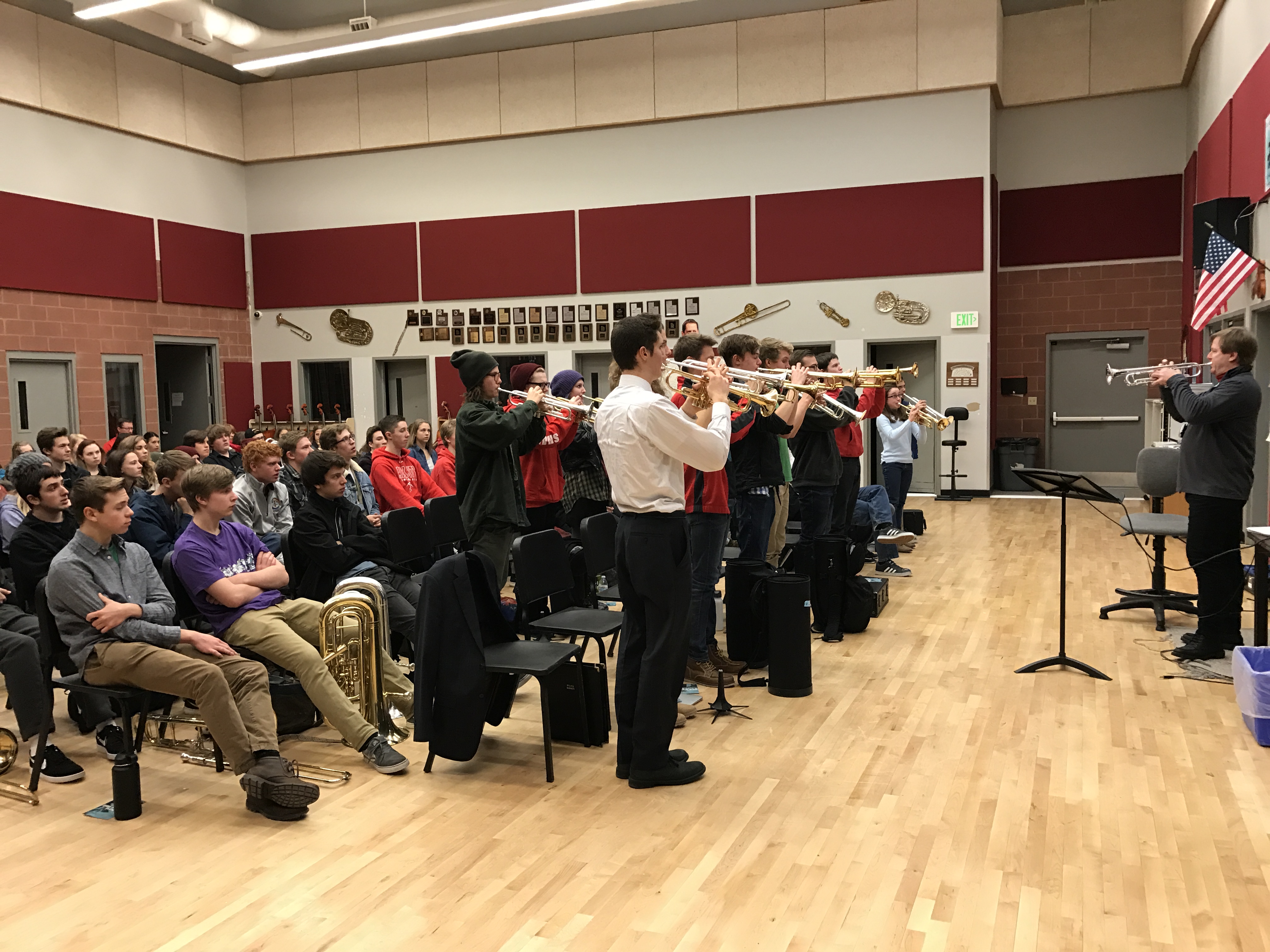 Park City, Utah Trumpet Clinic - Jeff Purtle - January 2017 | Purtle.com