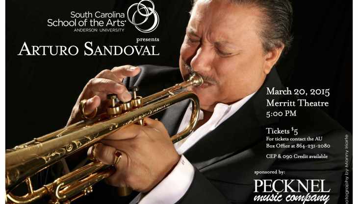 Arturo Sandoval Trumpet Clinic and Music Masterclass at Anderson University hosted by Jeff Purtle