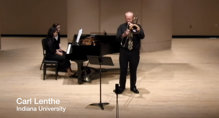 Carl Lenthe Trombone Recital