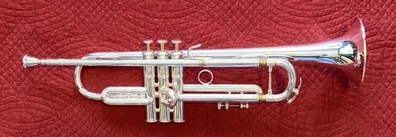 Claude Gordon Selmer B flat Trumpet serial number 495