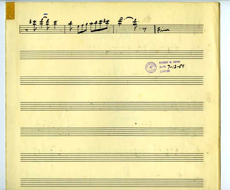 Claude Gordon playing trumpet on El Capitan arranged by Billy May - Page 3
