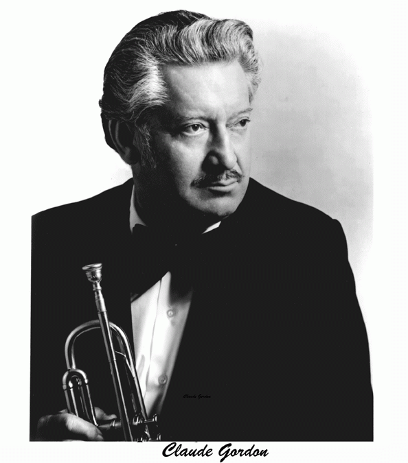 Claude Gordon Trumpet Portrait