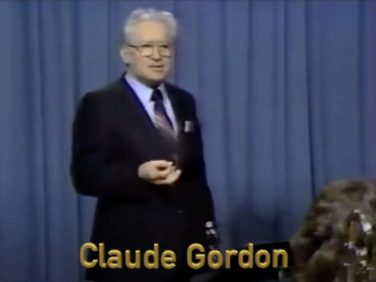 Claude Gordon Video