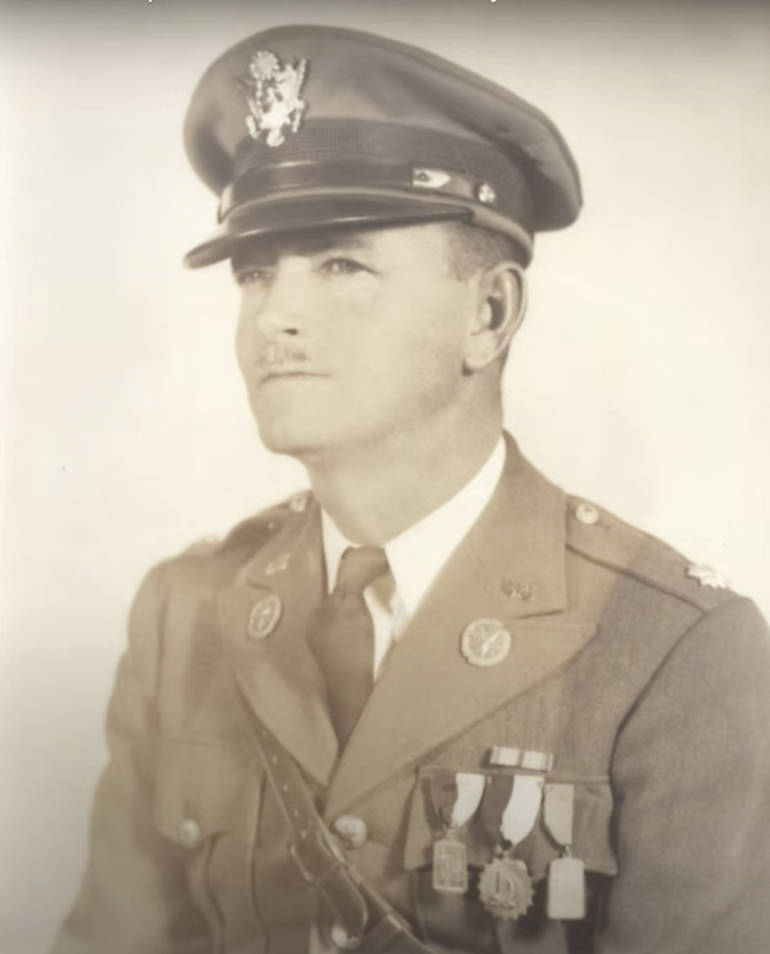 Colonel Earl D. Irons in World War 1 Uniform