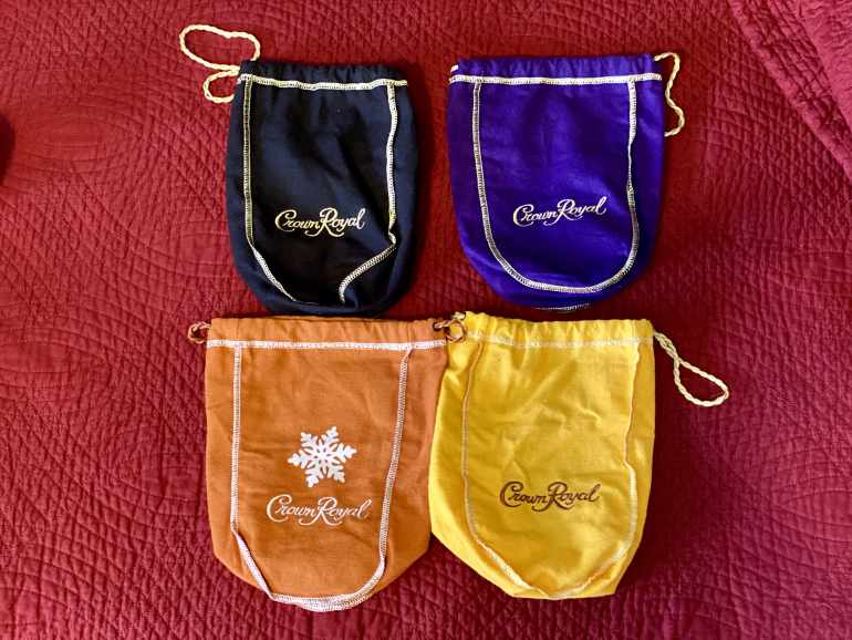 Crown Royal Bag Trumpet Mutes