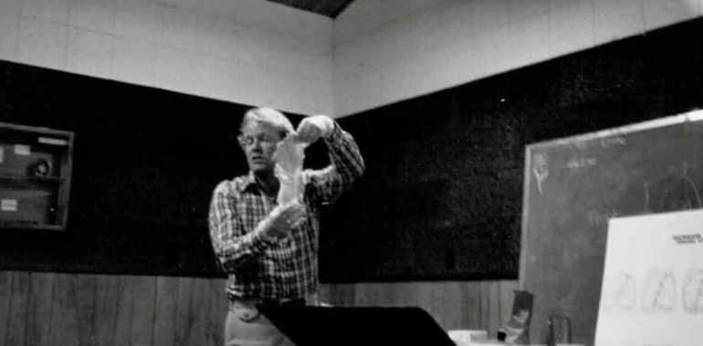Dr. Larry Miller, MD - Holding Diaphragm