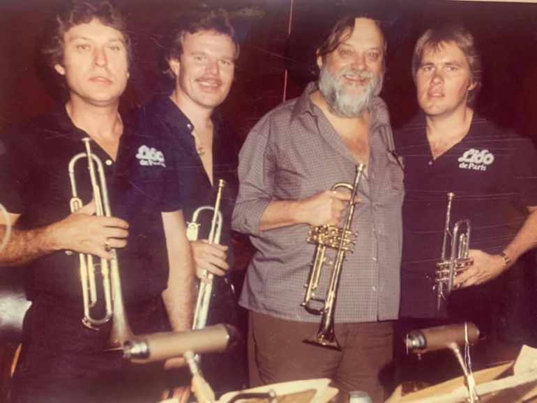 Gerry Grant, Mike Paulson, Al Hirt, and Jim Paulson