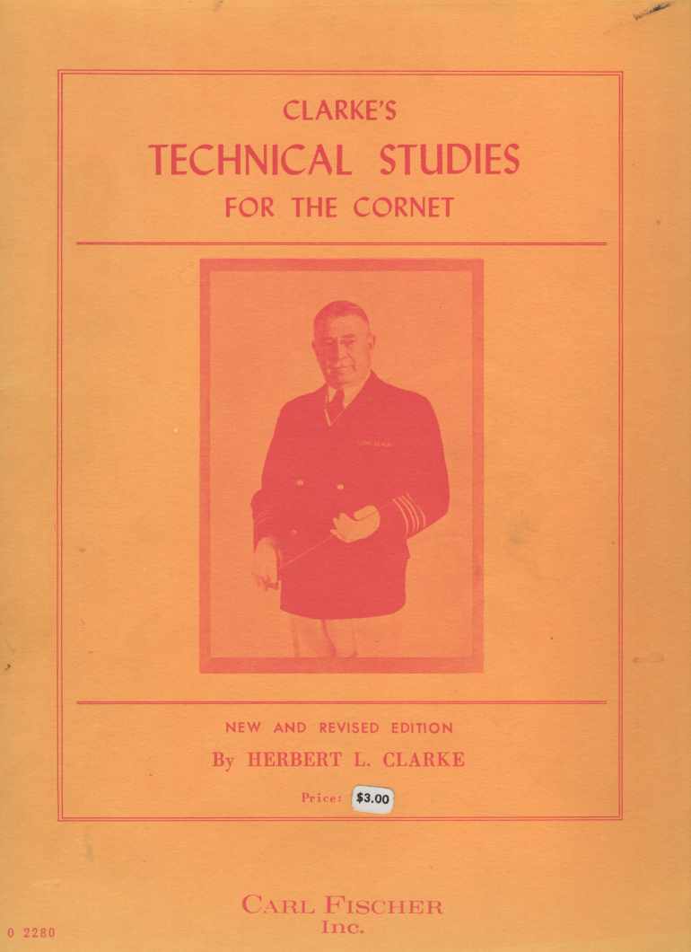 Herbert L. Clarke's Technical Studies Cover