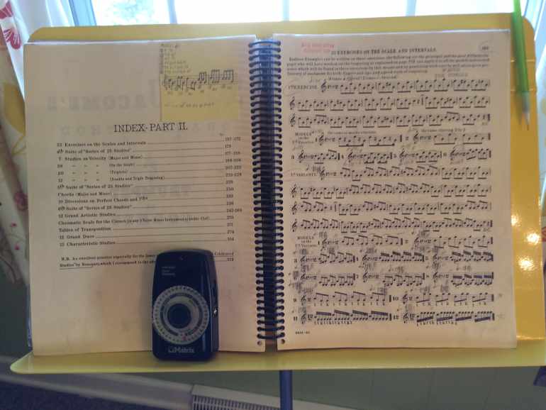 How to Practice trumpet and brass - music and metronome