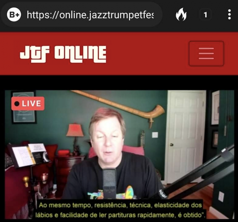 Jazz Trumpet Festival Brazil 2021