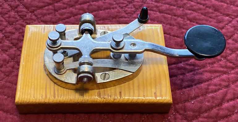 Morse Code Key from Radio Shack