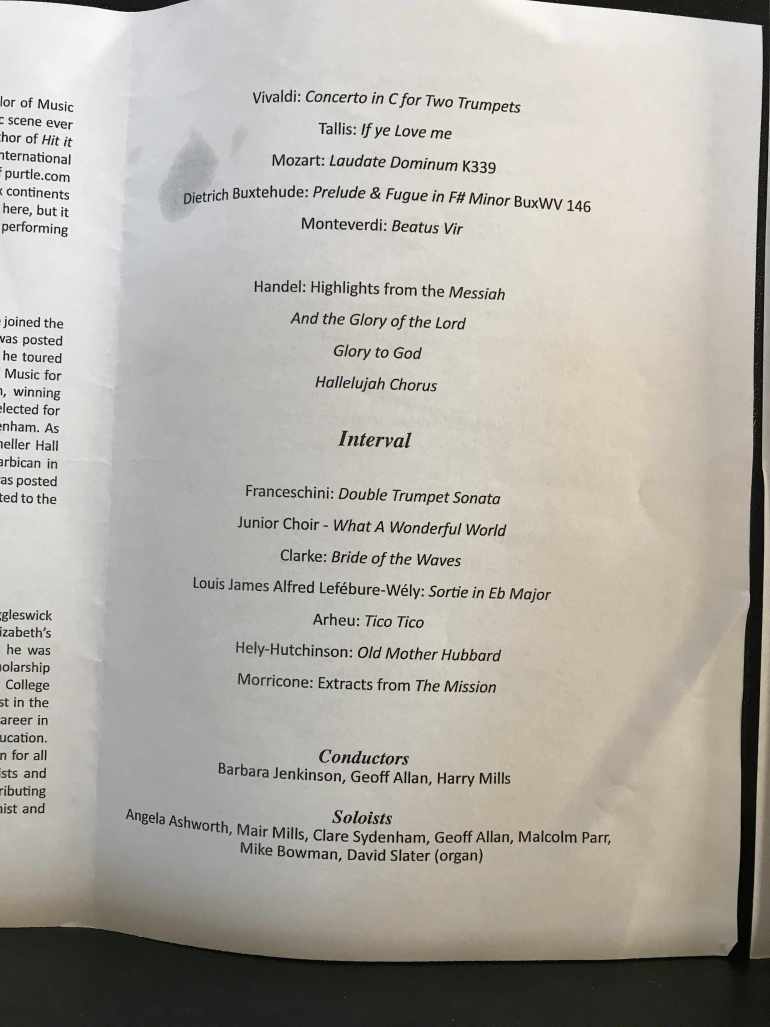 Concert Program