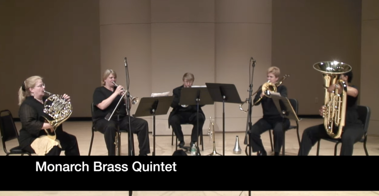 Monarch Brass Quintet Recital with Susan Slaughter
