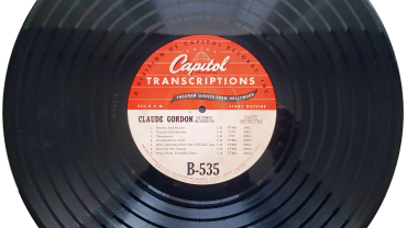 Claude Gordon Capitol Records B-535