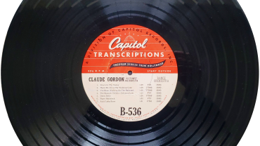 Claude Gordon Capitol Records B-536