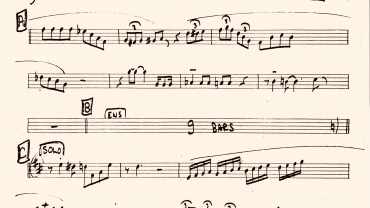 Claude Gordon Playing You're The Cream in My Coffee - Page 1