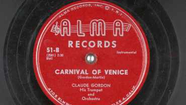 Claude Gordon Record Carnival of Venice