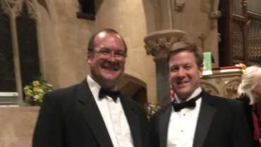 David Bertie and Jeff Purtle in Tuxes