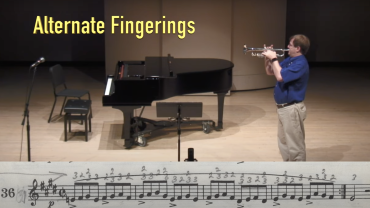 Jeff Purtle - Herbert L. Clarke Fingerings