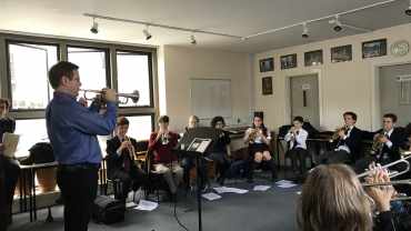 Jeff Purtle Masterclass at Wells Cathedral School in England