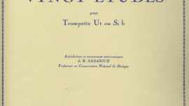 Marcel Bitsch 20 Etudes