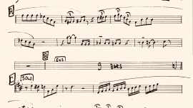 Claude Gordon Playing You're The Cream in My Coffee - Page 1