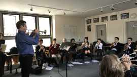 Jeff Purtle Masterclass at Wells Cathedral School in England