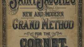Saint-Jacome trumpet method cornet method cover