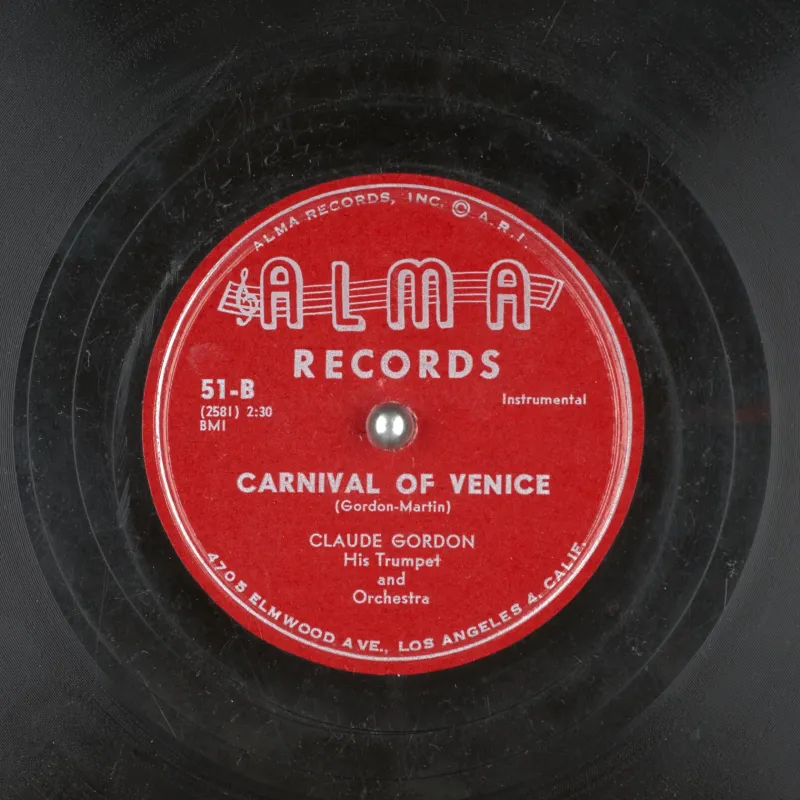 Claude Gordon plays Carnival of Venice