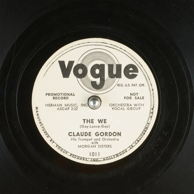 Claude Gordon plays The We