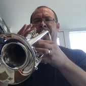 David Bertie playing Clarke's Technical Studies Etude 5 in One Breath