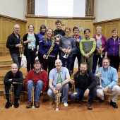 Edinburgh, Scotland Trumpet Masterclass - Group Photo