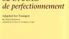 Théo Charlier's 32 Études de Perfectionnement - Adapted for Trumpet by David Baldwin
